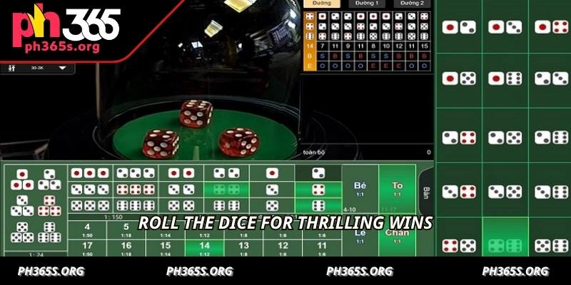 Sicbo Online At PH365 - Wager Types And Winning Tactics
