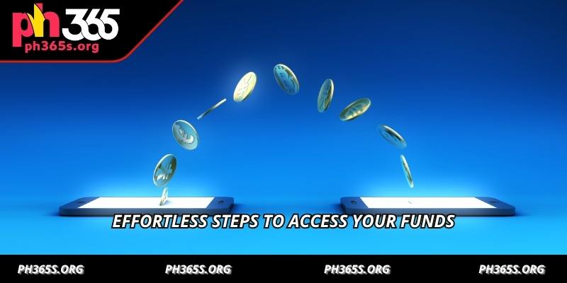 Effortless steps to access your funds