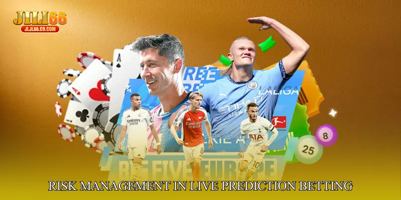 Risk Management in Live Prediction Betting