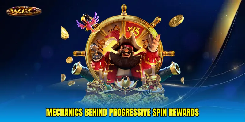 Mechanics behind progressive spin rewards