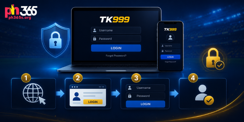 Step-by-Step Login Process